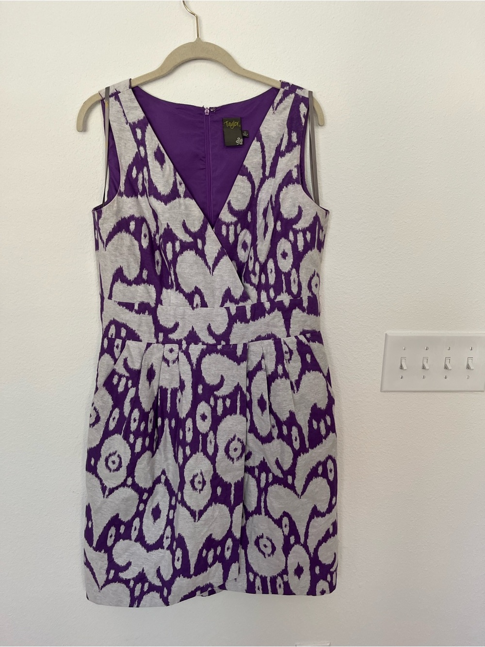 Taylor purple dress